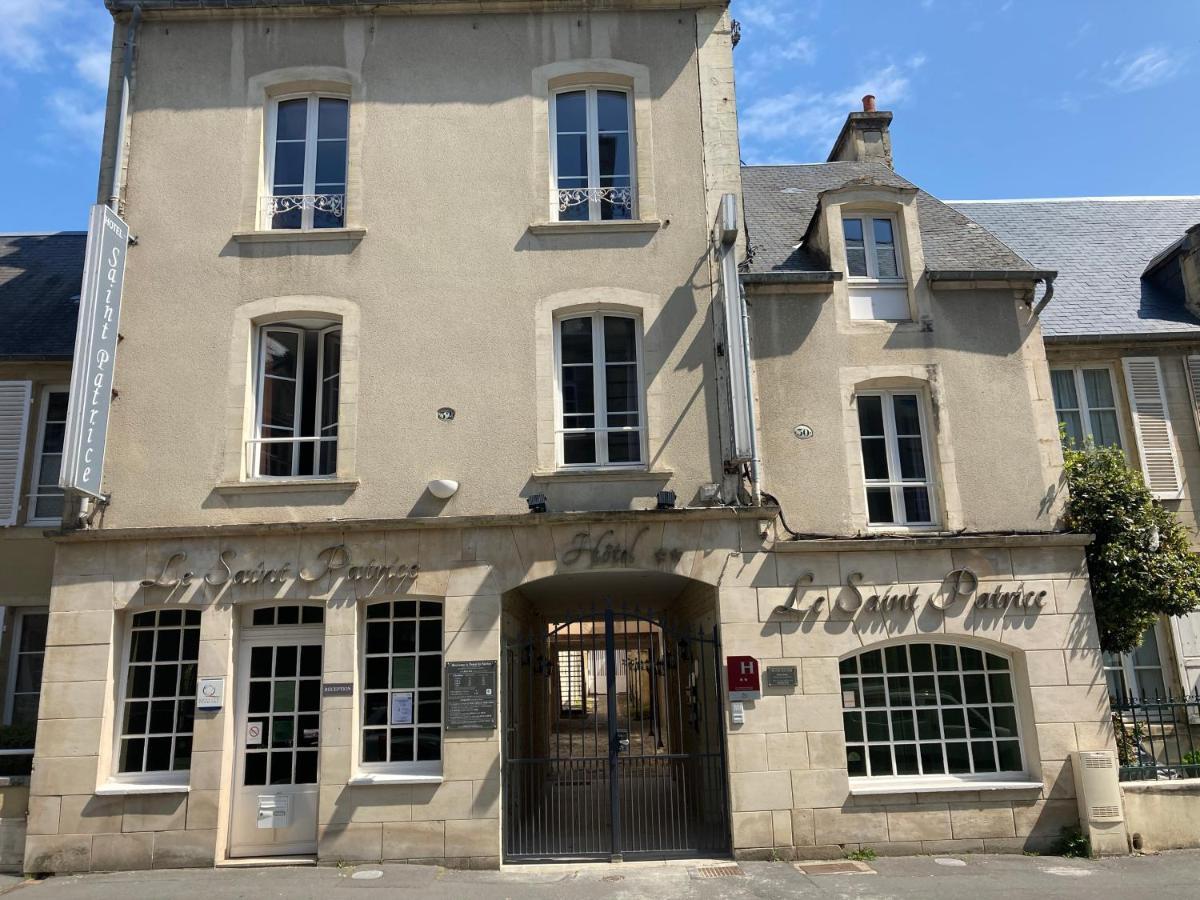 Hotel Le Saint Patrice Bayeux Bagian luar foto